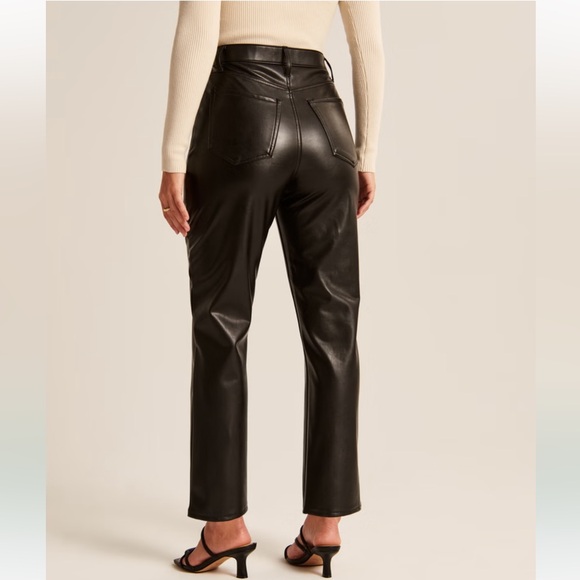 Abercrombie vegan leather pant - Picture 3 of 5